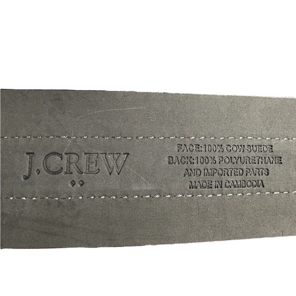 J.Crew-NWT Women’s black suede dress belt. XS-S 
Fits 27.5”-31.5” waist. New! - Picture 7 of 11